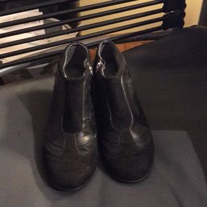 DKNY wedge sneakers.